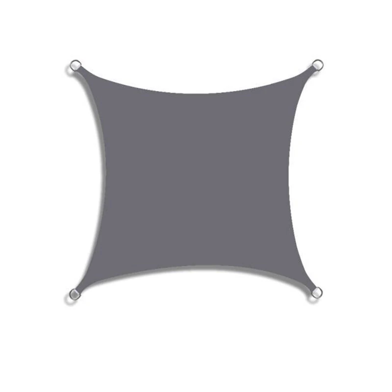 (image for) Outdoor Shade Canopy Waterproof Rain Shelter Sunshade Curtain Corner Shade Sail UV Resistance Sun Protection Camping Tent